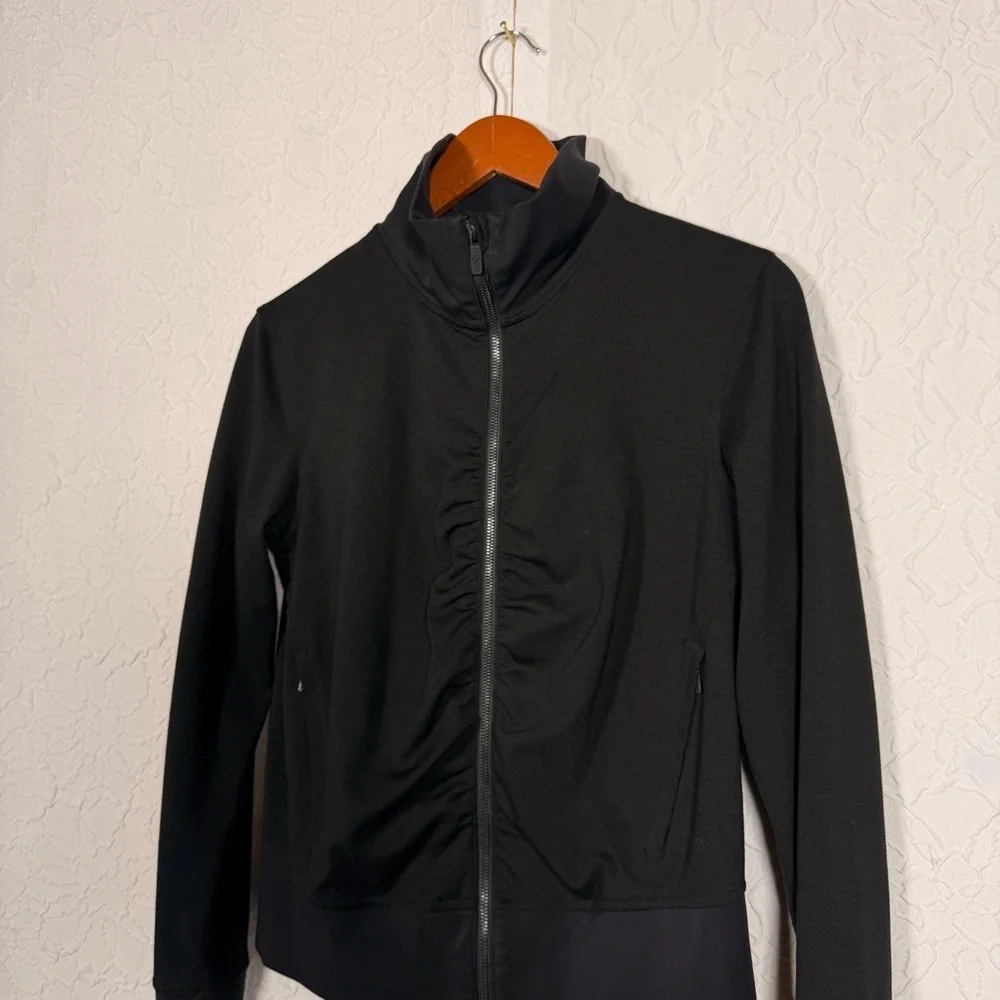 Lululemon Athletica Gather Up Jacket Black Sz 8